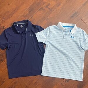 Under Armour Kids' Polo Golf Shirts - sz medium